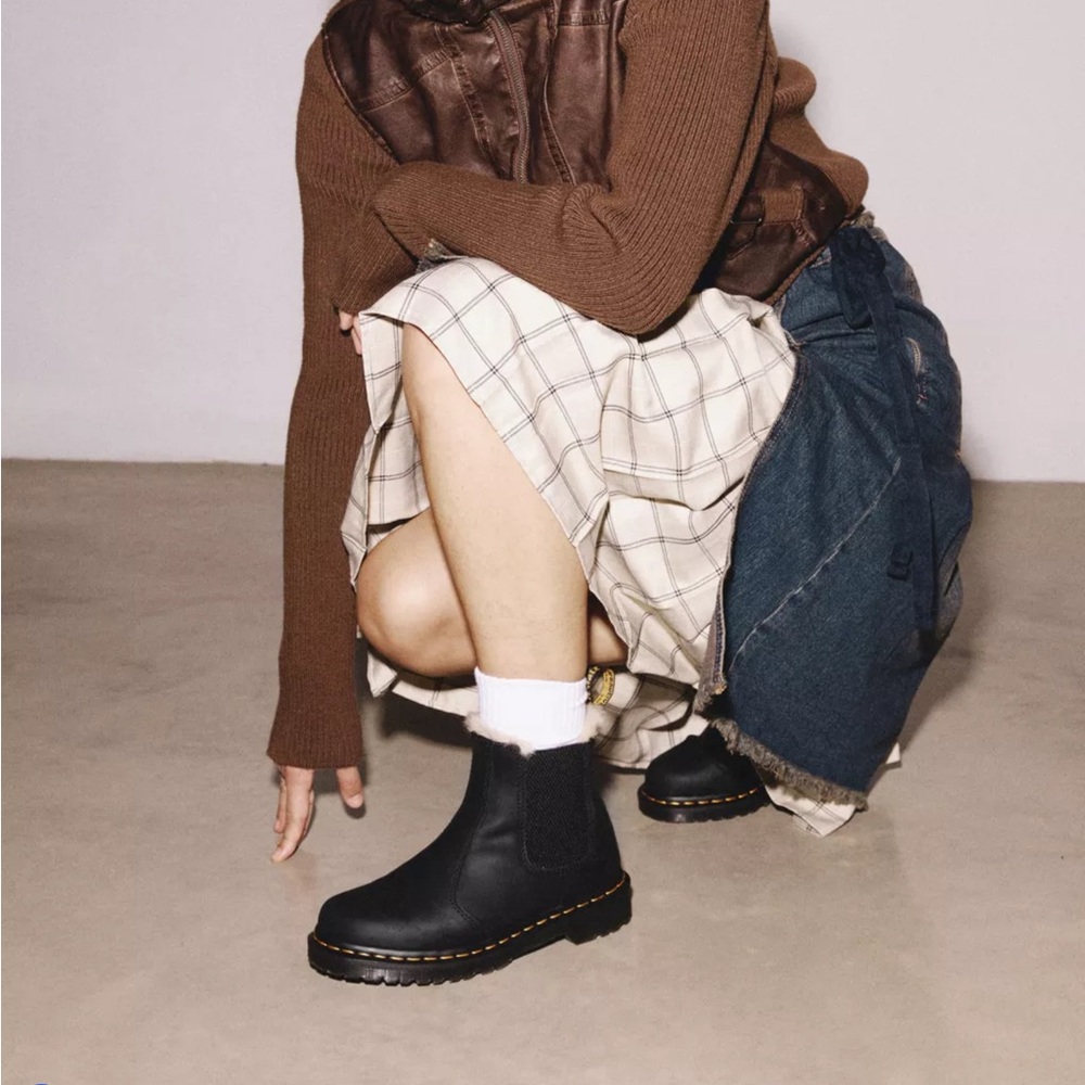 Dr. Martens Fur Chelsea Boot